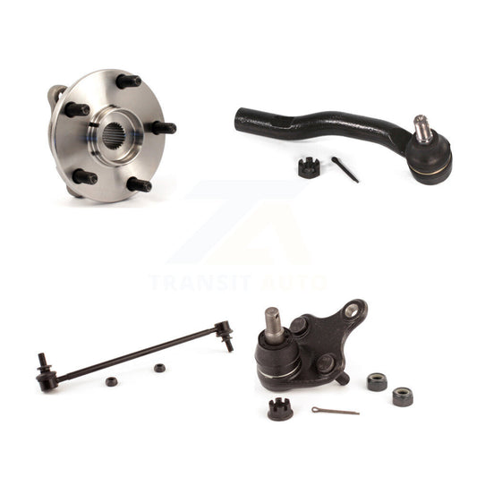 Bearing Lower Ball Joint Outer Tie Rod & Link Front Right Kit For Toyota Prius V