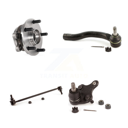 Hub Bearing Lower Ball Joint Outer Tie Rod Link Front Right Kit For Lexus NX300