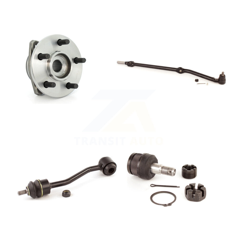 Bearing Lower Ball Joint Outer Tie Rod Link Front Right Kit For Jeep Wrangler TJ
