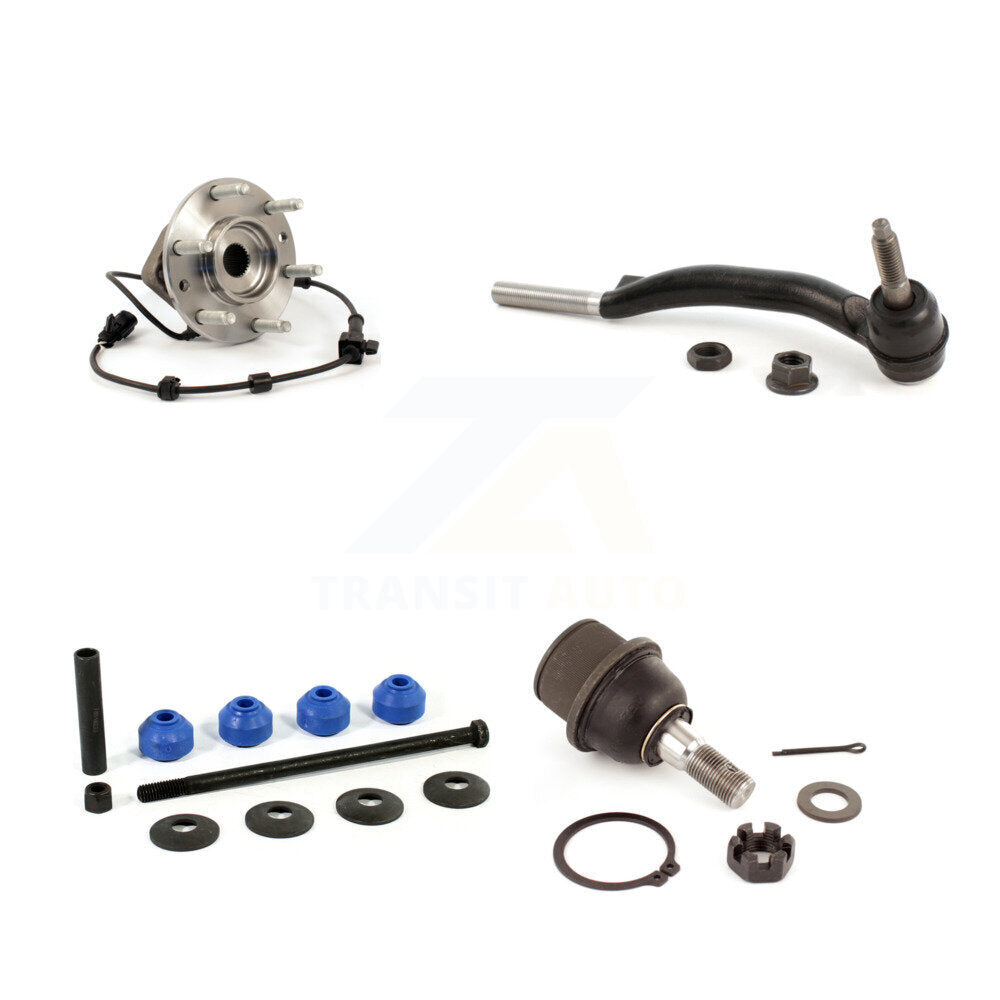 Bearing Lower Ball Joint Outer Tie Rod & Link Front Right Kit For Chevrolet GMC