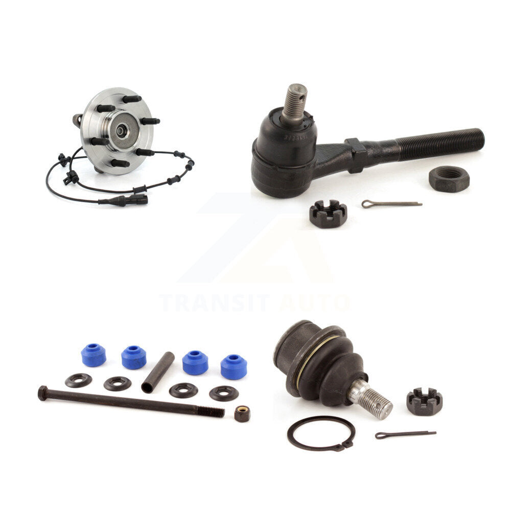 Bearing Lower Ball Joint Outer Tie Rod Link Front Right Kit For Ford Expedition