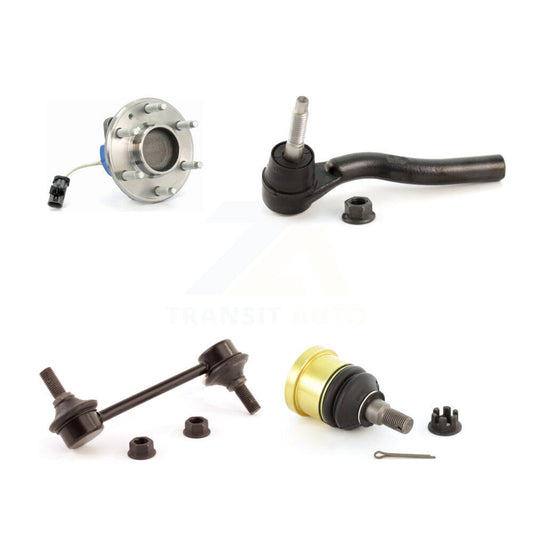 Bearing Lower Ball Joint Outer Tie Rod & Link Front Right Kit For Cadillac CTS V