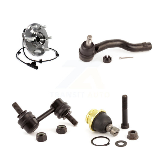 Bearing Lower Ball Joint Outer Tie Rod & Link Front Right Kit For INFINITI QX80