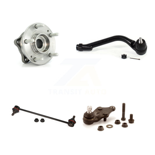 Bearing Lower Ball Joint Outer Tie Rod Link Front Right Kit For Hyundai Santa Fe