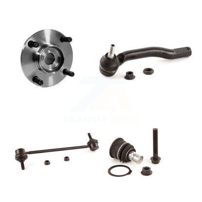 Hub Bearing Lower Ball Joint Outer Tie Rod Link Front Right Kit For Nissan Versa
