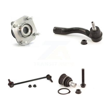 Bearing Lower Ball Joint Outer Tie Rod & Link Front Right Kit For Nissan Sentra