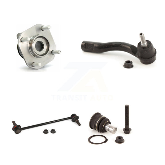 Bearing Lower Ball Joint Outer Tie Rod & Link Front Right Kit For Nissan Sentra
