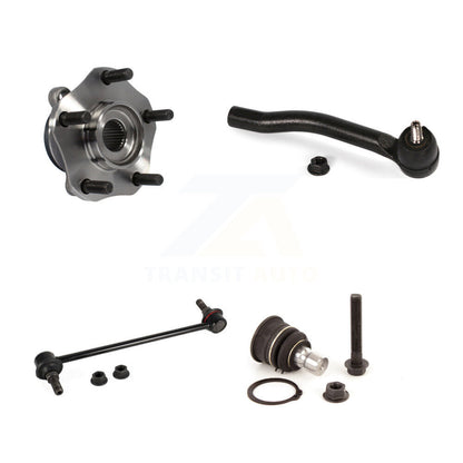 Bearing Lower Ball Joint Outer Tie Rod & Link Front Right Kit For Nissan Sentra