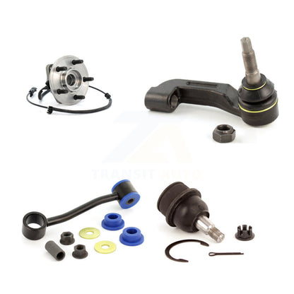 Hub Bearing Lower Ball Joint Outer Tie Rod Link Front Right Kit For Jeep Liberty