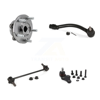 Bearing Lower Ball Joint Outer Tie Rod & Link Front Right Kit For 17-19 Kia Soul