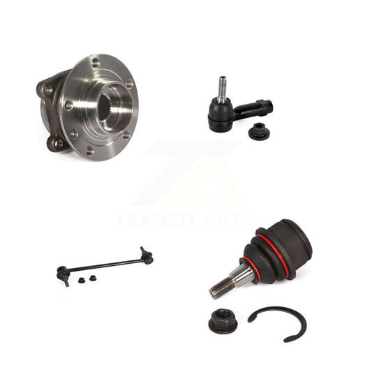 Bearing Lower Ball Joint Outer Tie Rod & Link Front Right Kit For Jeep Cherokee