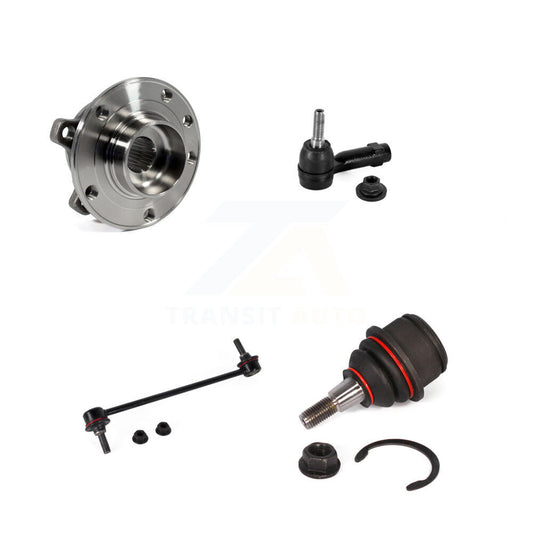 Bearing Lower Ball Joint Outer Tie Rod & Link Front Right Kit For Jeep Cherokee