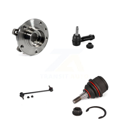 Bearing Lower Ball Joint Outer Tie Rod & Link Front Right Kit For Jeep Cherokee
