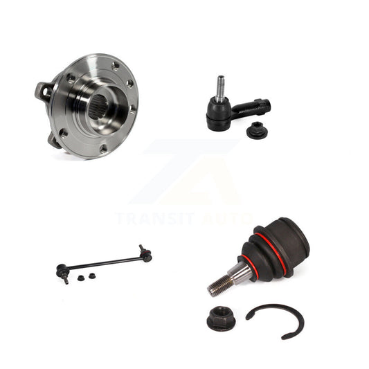 Bearing Lower Ball Joint Outer Tie Rod & Link Front Right Kit For Jeep Cherokee
