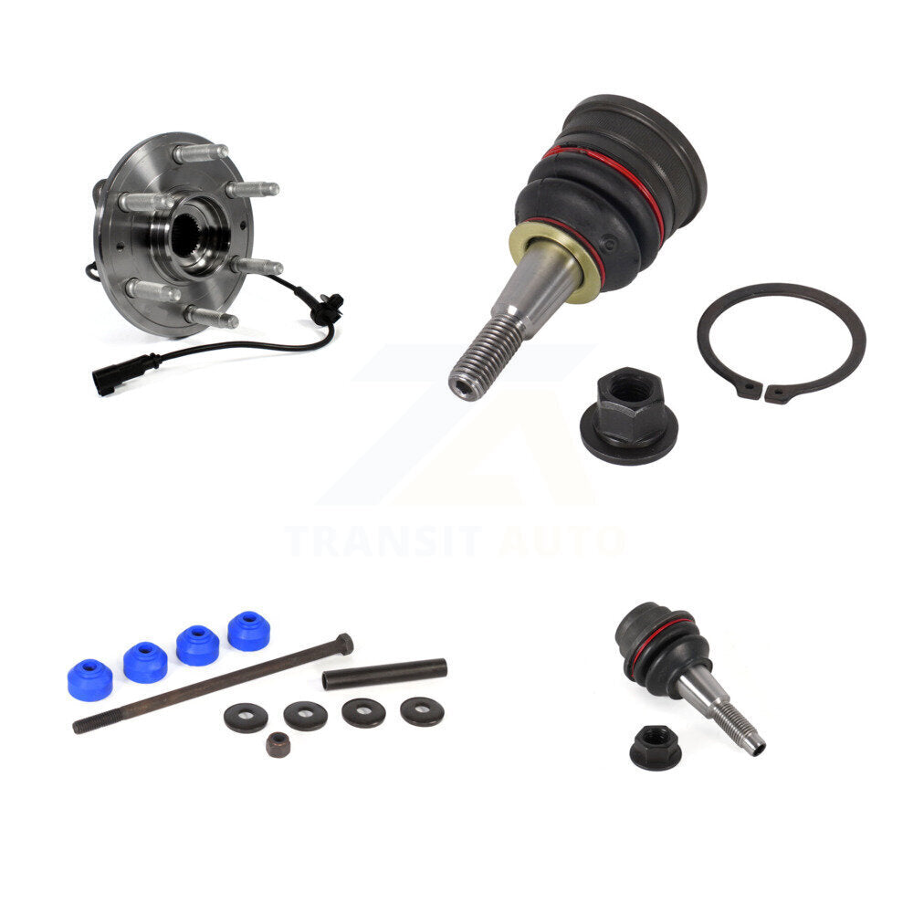 Bearing Upper Lower Ball Joint & Link Front Kit For GMC Chevrolet Sierra 1500 XL