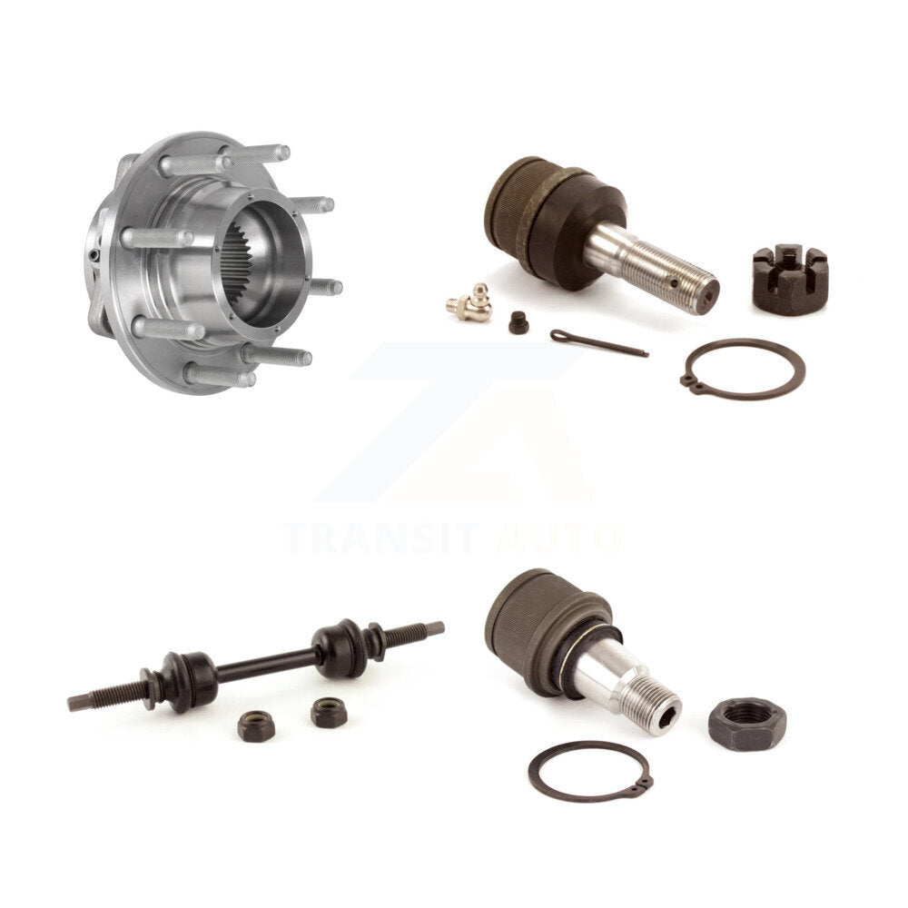 Bearing Upper Lower Ball Joint & Link Front Kit For Ford F-350 Super Duty F-250
