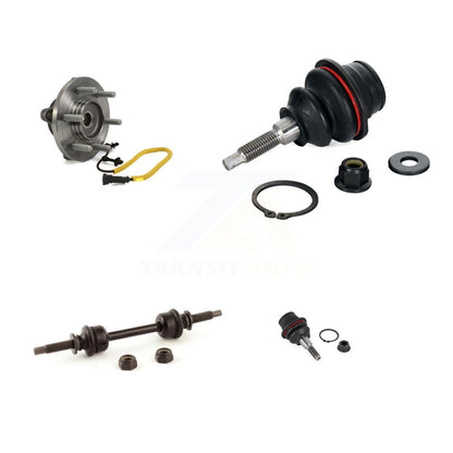 Bearing Upper Lower Ball Joint Sway Bar Stabilizer Link Front Kit For Ford F-150