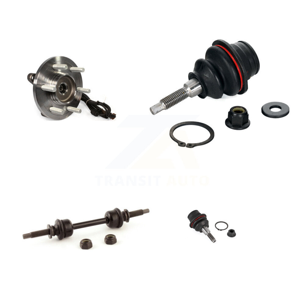 Bearing Upper Lower Ball Joint Sway Bar Stabilizer Link Front Kit For Ford F-150