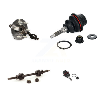 Bearing Upper Lower Ball Joint Sway Bar Stabilizer Link Front Kit For Ford F-150
