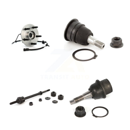 Hub Bearing Upper Lower Ball Joint & Sway Bar Link Front Kit For Dodge Ram 1500