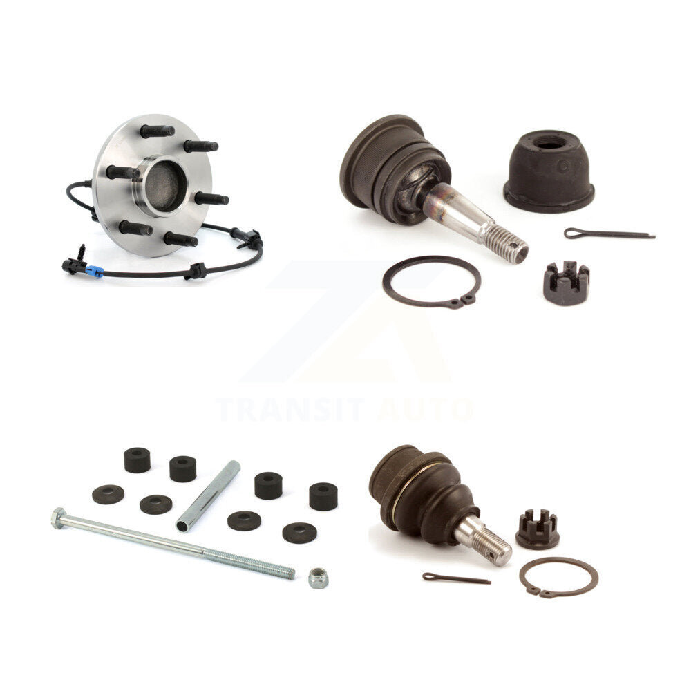 Bearing Upper Lower Ball Joint & Link Front Kit For Chevrolet GMC Silverado 1500
