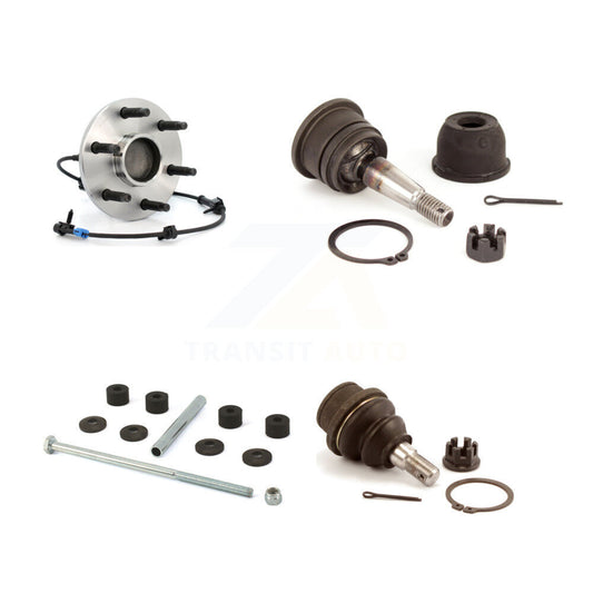 Bearing Upper Lower Ball Joint & Link Front Kit For Chevrolet GMC Silverado 1500