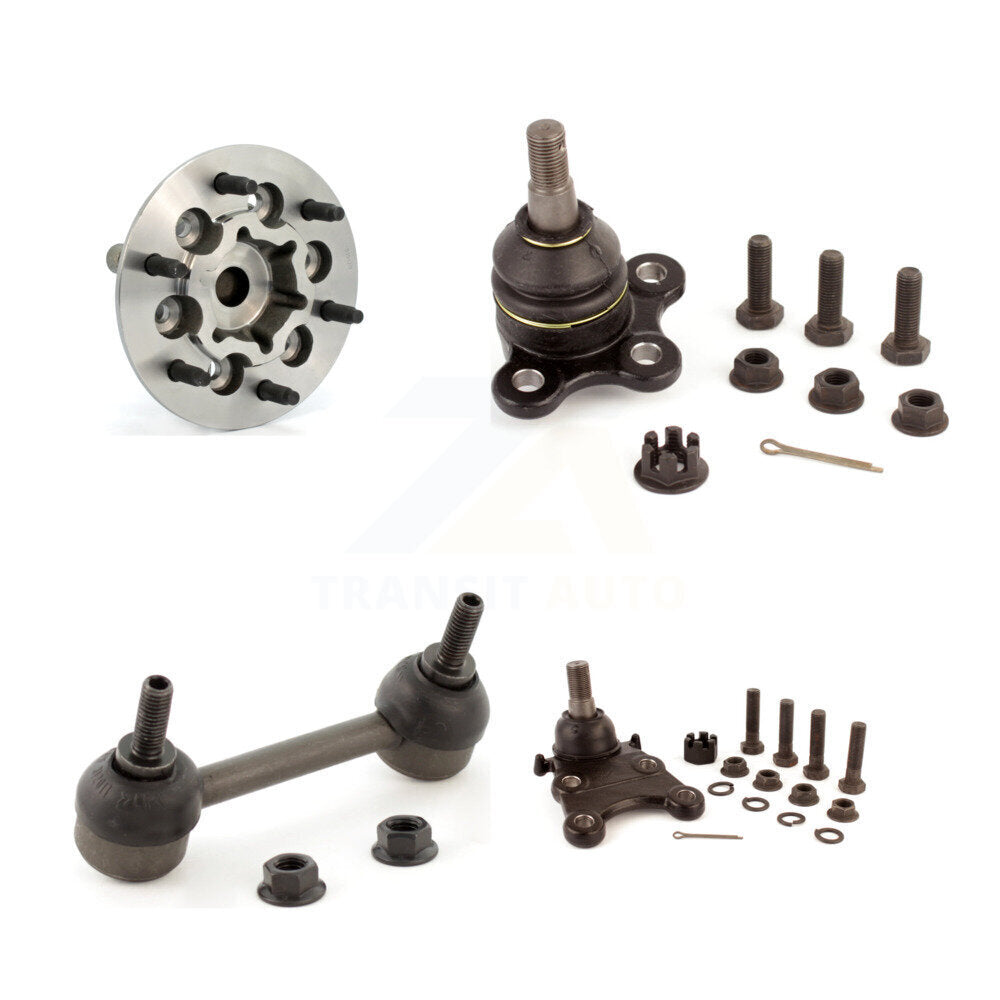Bearing Upper Lower Ball Joint Link Front Kit For Chevrolet Colorado GMC Canyon