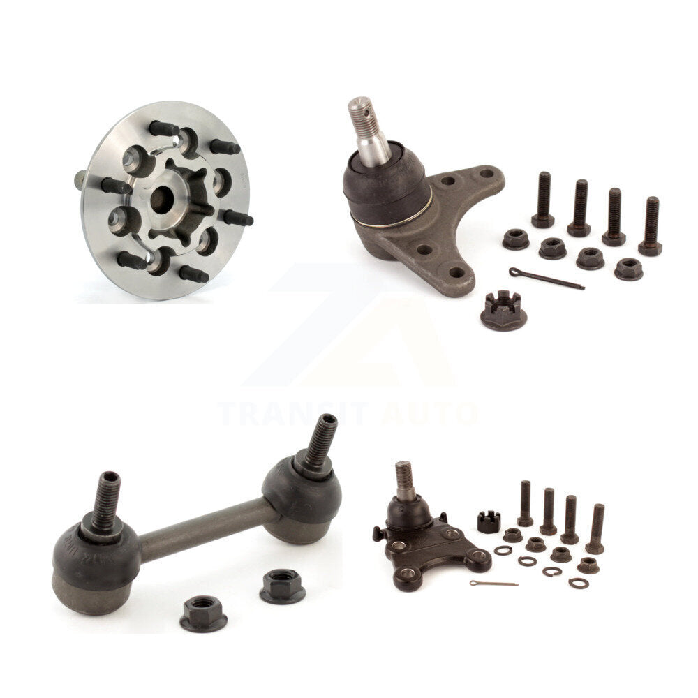Bearing Upper Lower Ball Joint Link Front Kit For Chevrolet Colorado GMC Canyon