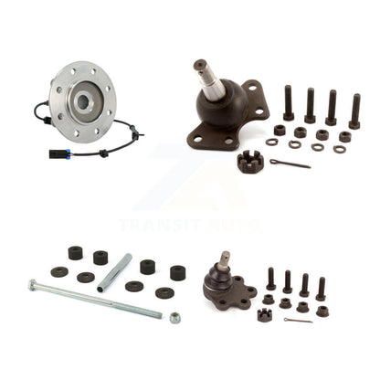 Hub Bearing Upper Lower Ball Joint Link Front Kit For K3500 Chevrolet GMC K2500