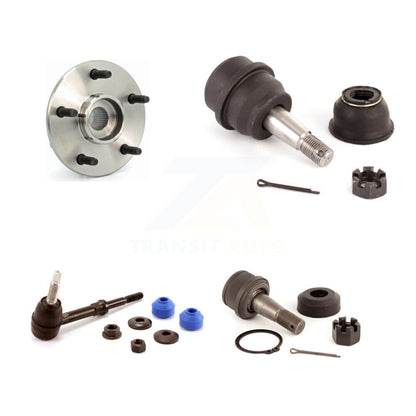 Hub Bearing Upper Lower Ball Joint & Sway Bar Link Front Kit For Dodge Ram 1500