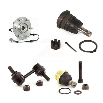 Bearing Upper Lower Ball Joint & Link Front Kit For Nissan TITAN Armada INFINITI