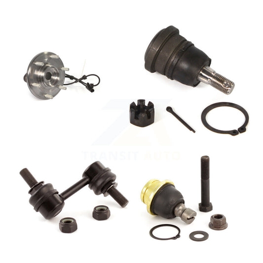 Bearing Upper Lower Ball Joint & Sway Bar Link Front Kit For Nissan TITAN Armada