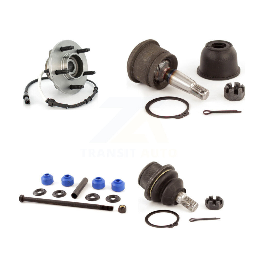Bearing Upper Lower Ball Joint & Sway Bar Link Front Kit For Ford F-150 Heritage