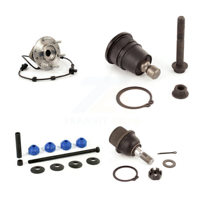 Bearing Upper Lower Ball Joint Link Front Kit For Chevrolet Trailblazer GMC Saab