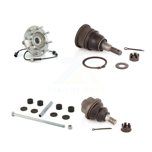 Bearing Upper Lower Ball Joint Link Front Kit For Chevrolet GMC Sierra 3500 RWD