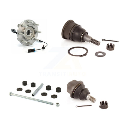 Bearing Upper Lower Ball Joint & Link Front Kit For GMC Sierra 3500 HD Chevrolet