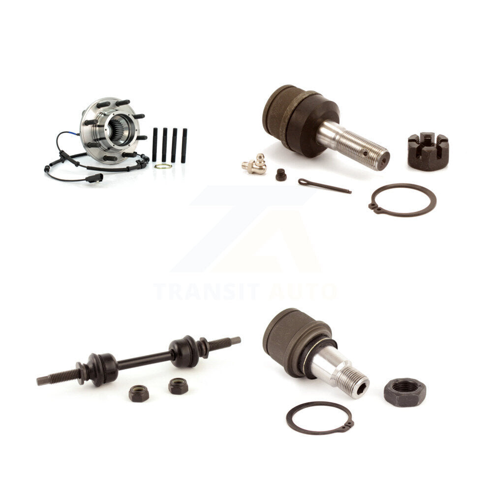 Bearing Upper Lower Ball Joint & Link Front Kit For Ford F-350 Super Duty F-250