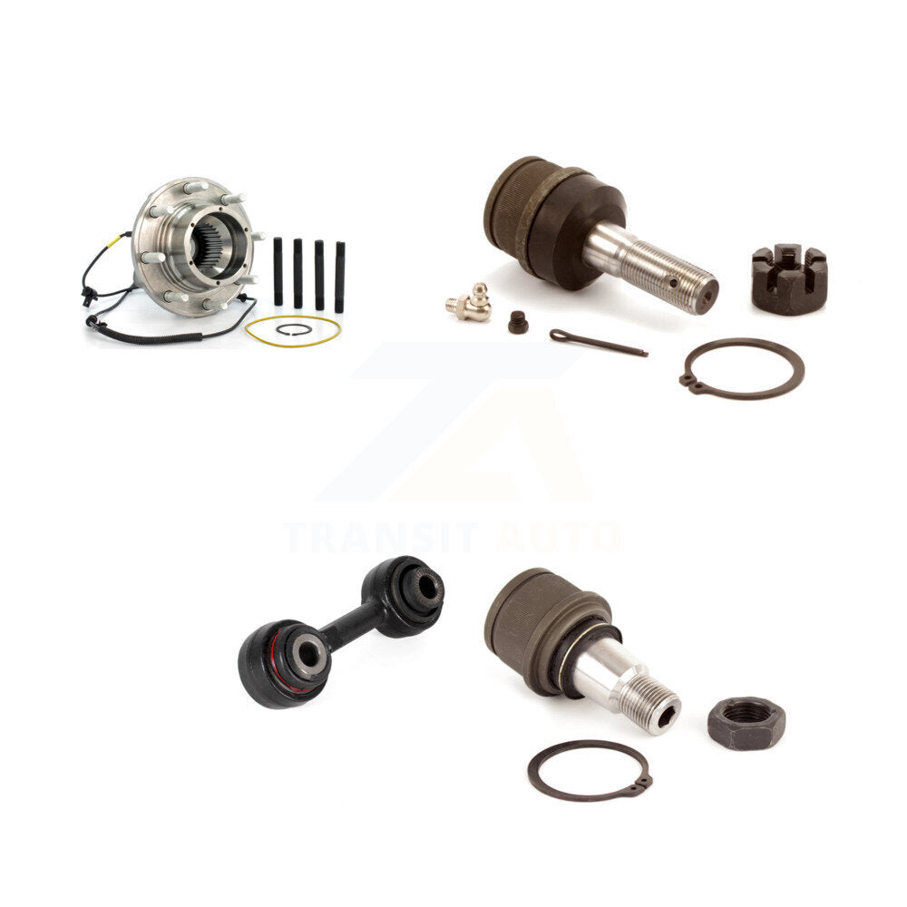 Bearing Upper Lower Ball Joint & Link Front Kit For Ford F-350 Super Duty F-250