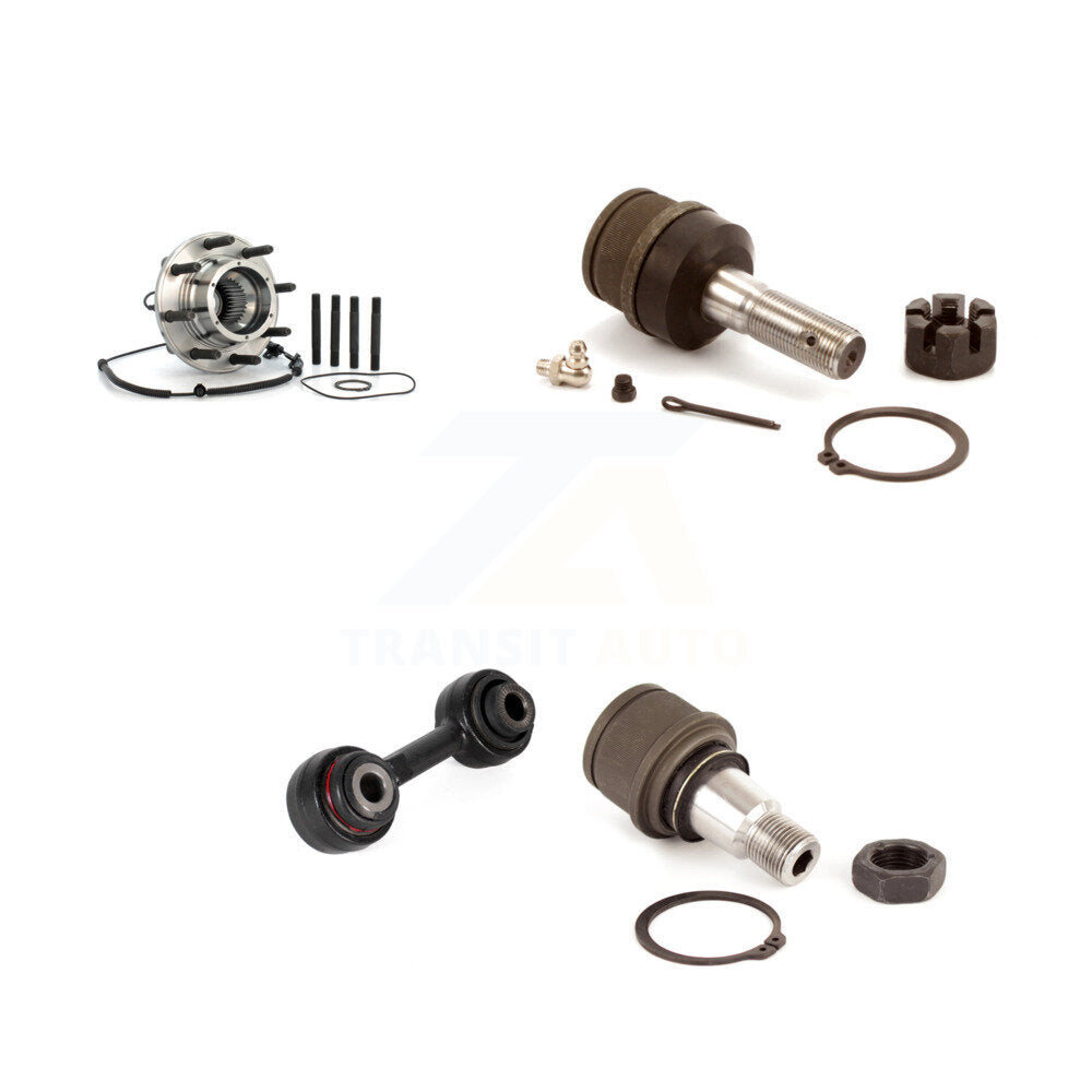 Bearing Upper Lower Ball Joint & Link Front Kit For Ford F-350 Super Duty F-250