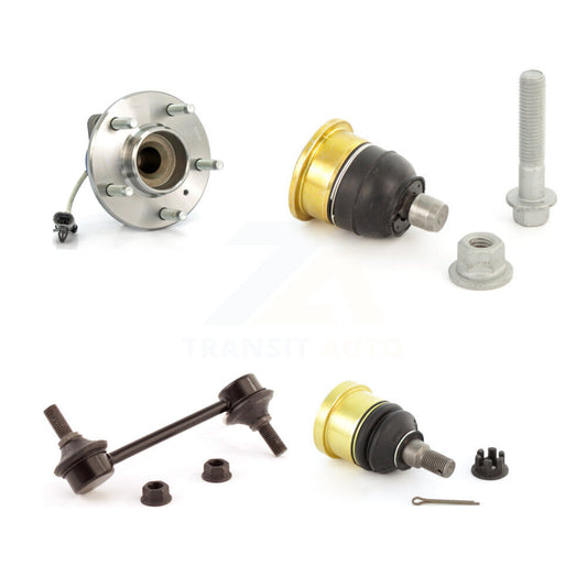 Bearing Assembly Upper Lower Ball Joint Sway Bar Link Front Kit For Cadillac CTS