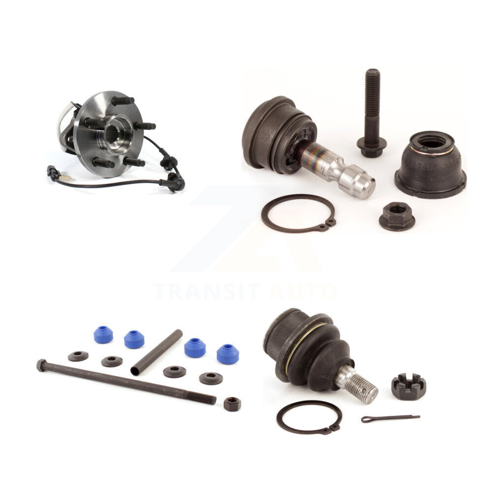 Hub Bearing Upper Lower Ball Joint & Link Front Kit For Ford Ranger Mazda B4000