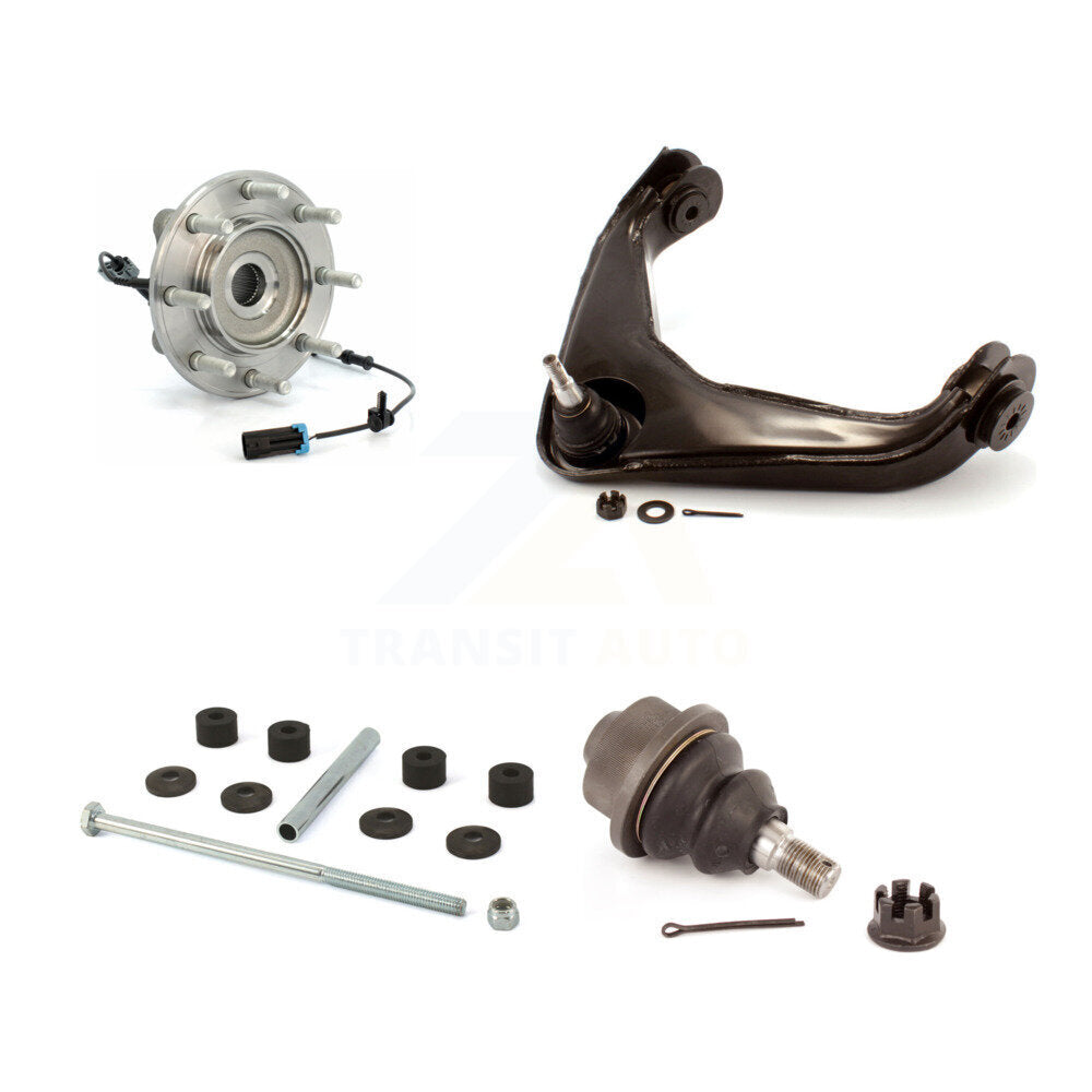 Bearing Lower Ball Joint Upper Control Arm Link Front Kit For GMC Sierra 3500 HD