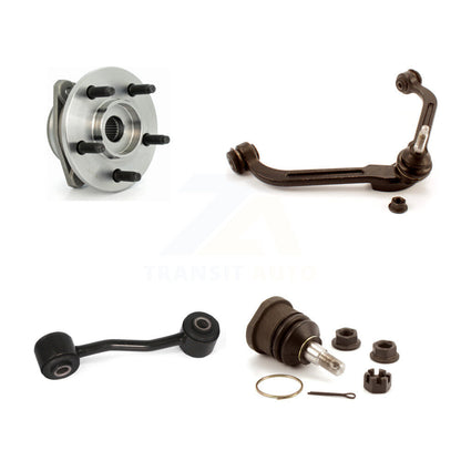 Hub Bearing Lower Ball Joint Upper Control Arm & Link Front Kit For Jeep Liberty