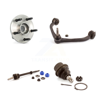 Hub Bearing Lower Ball Joint Upper Control Arm & Link Front Kit For Dodge Dakota