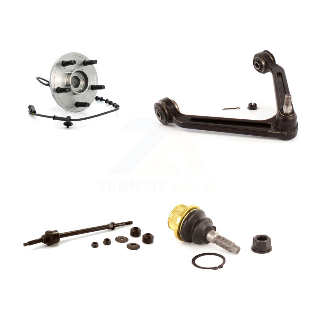Hub Bearing Lower Ball Joint Upper Control Arm Link Front Kit For Dodge Ram 1500