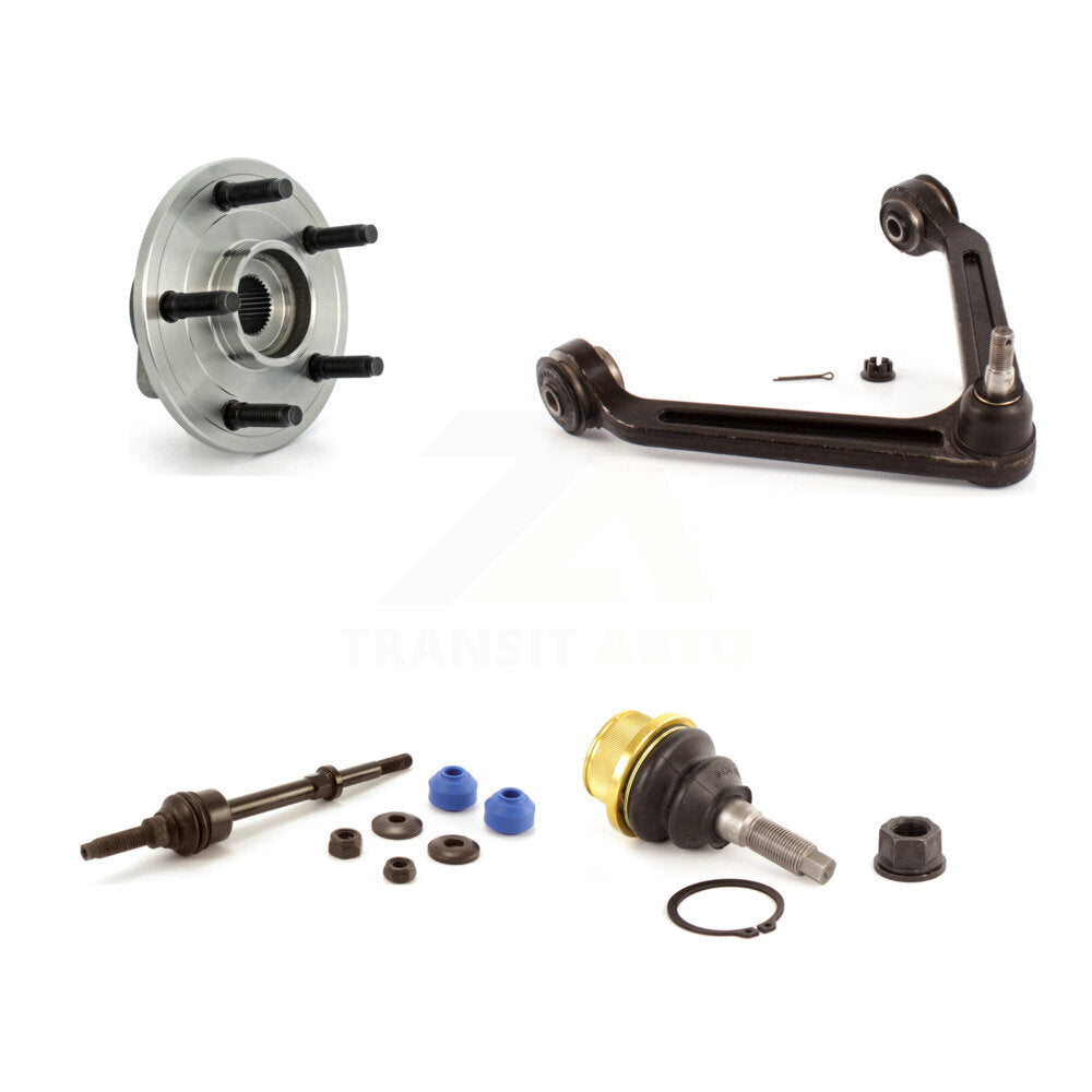 Hub Bearing Lower Ball Joint Upper Control Arm Link Front Kit For Dodge Ram 1500