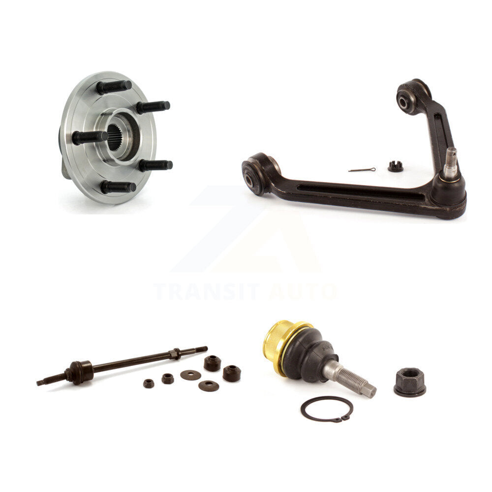 Hub Bearing Lower Ball Joint Upper Control Arm Link Front Kit For Dodge Ram 1500