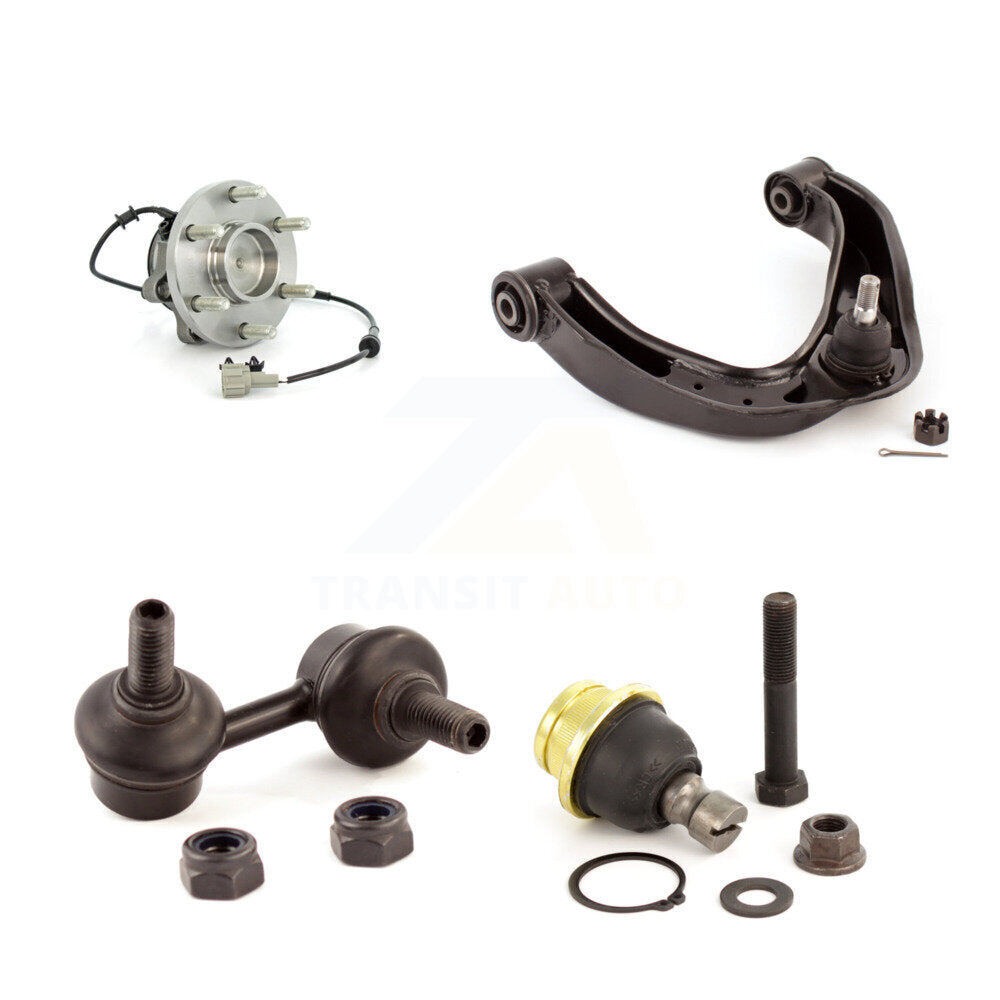 Bearing Lower Ball Joint Upper Control Arm & Link Front Right Kit For Nissan RWD