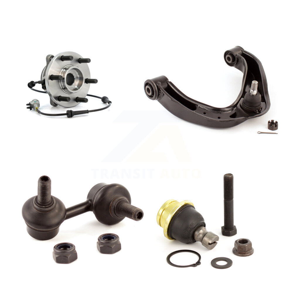 Bearing Lower Ball Joint Upper Control Arm & Link Front Right Kit For Nissan 4WD