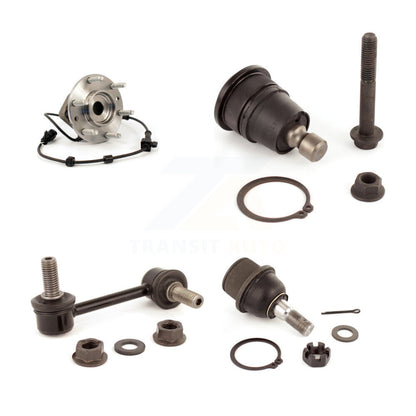 Bearing Upper Lower Ball Joint & Link Front Right Kit For Chevrolet GMC Envoy XL